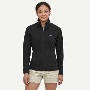 Patagonia W's Micro D Jacket Women's Black Full-Zip Black Size M